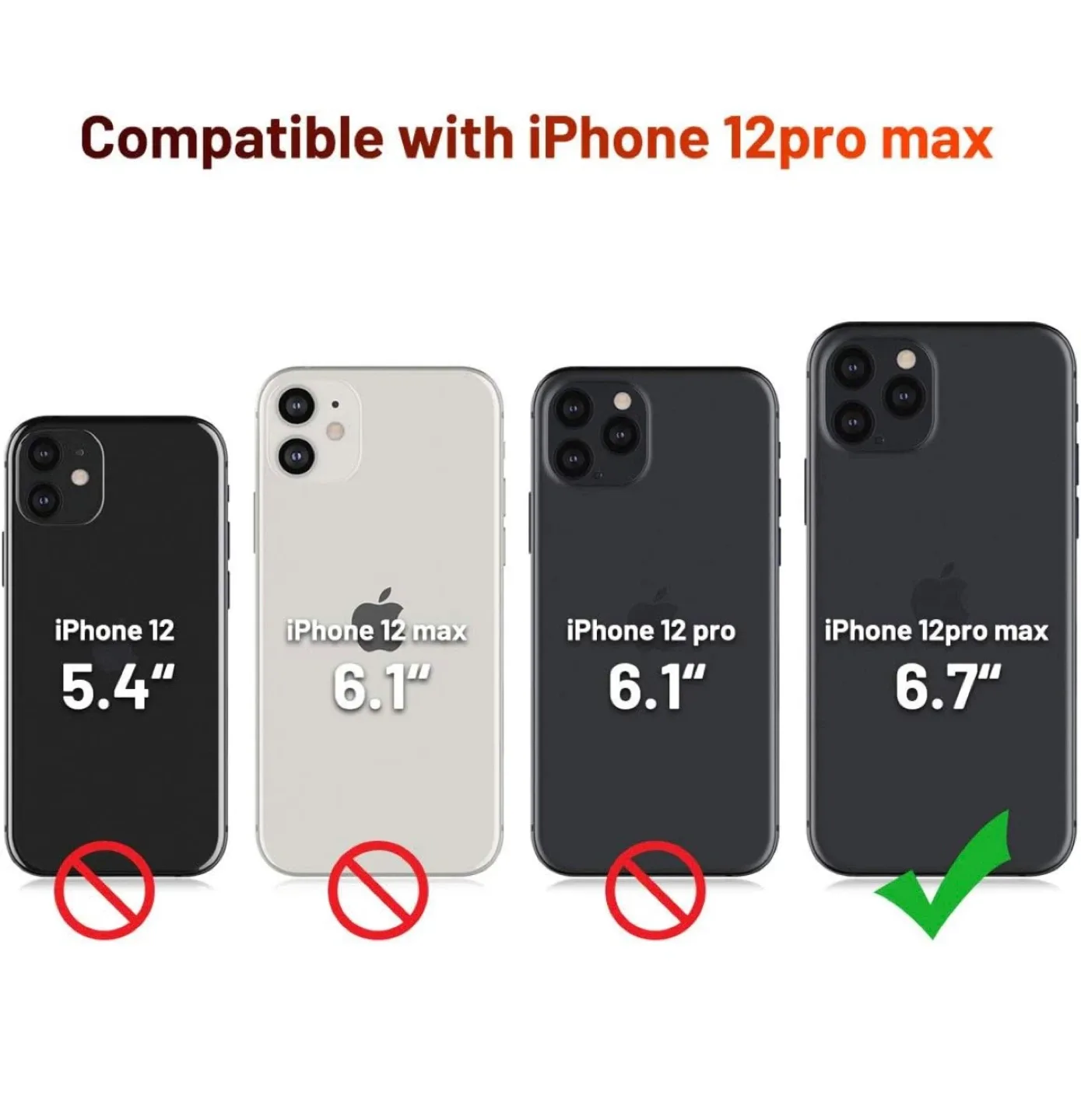 iPhone 12 Pro Max Case PU Leather image indicator(7)