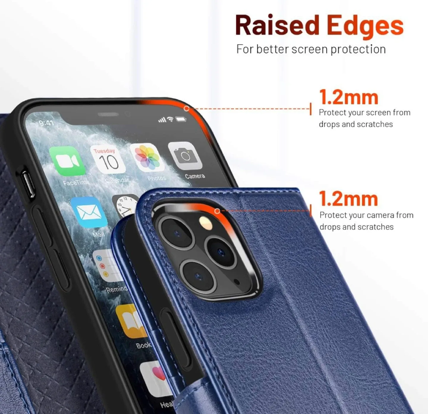 iPhone 12 Pro Max Case PU Leather image indicator(5)