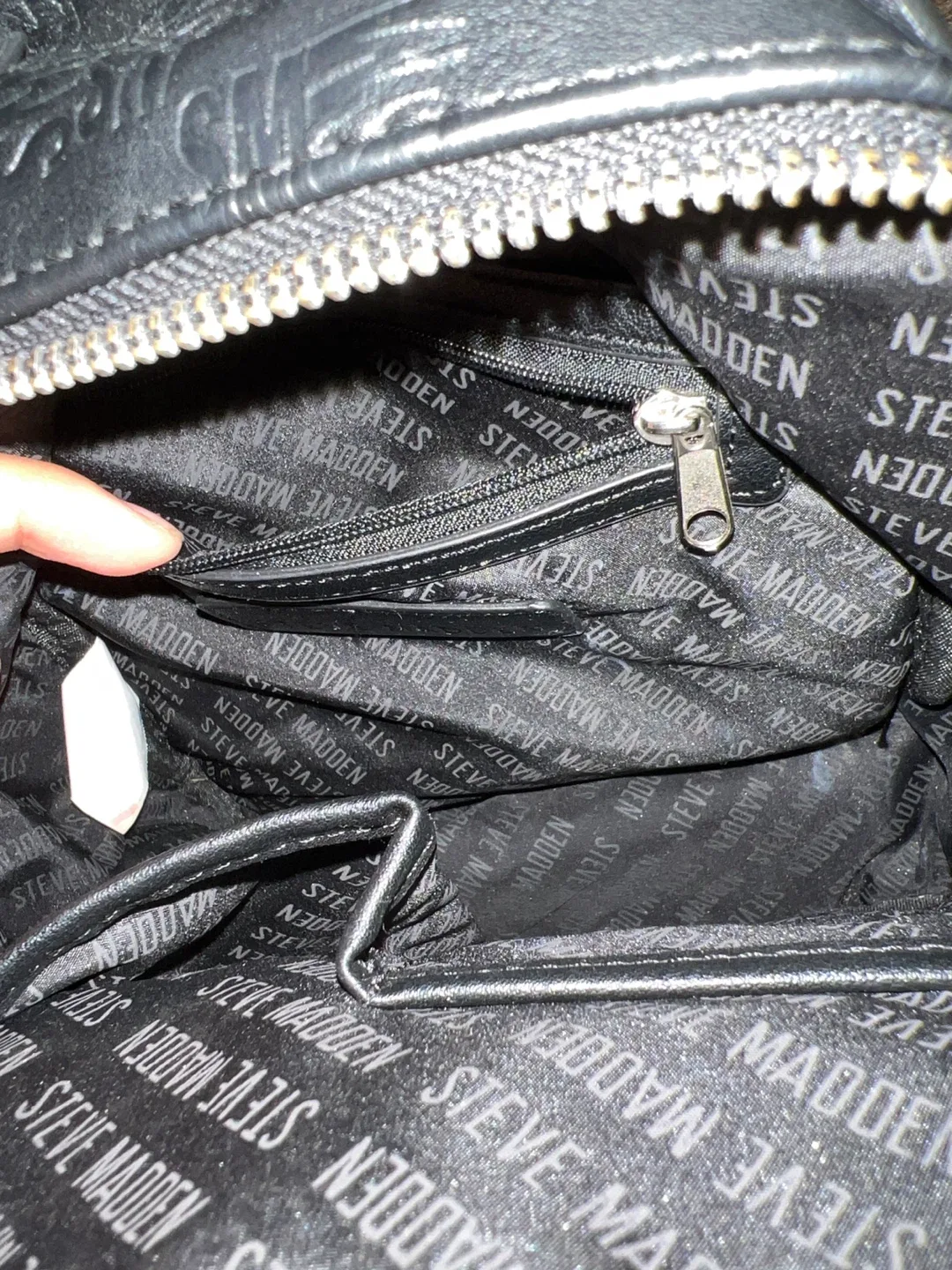 Steve Madden Black Mini Backpack image indicator(5)