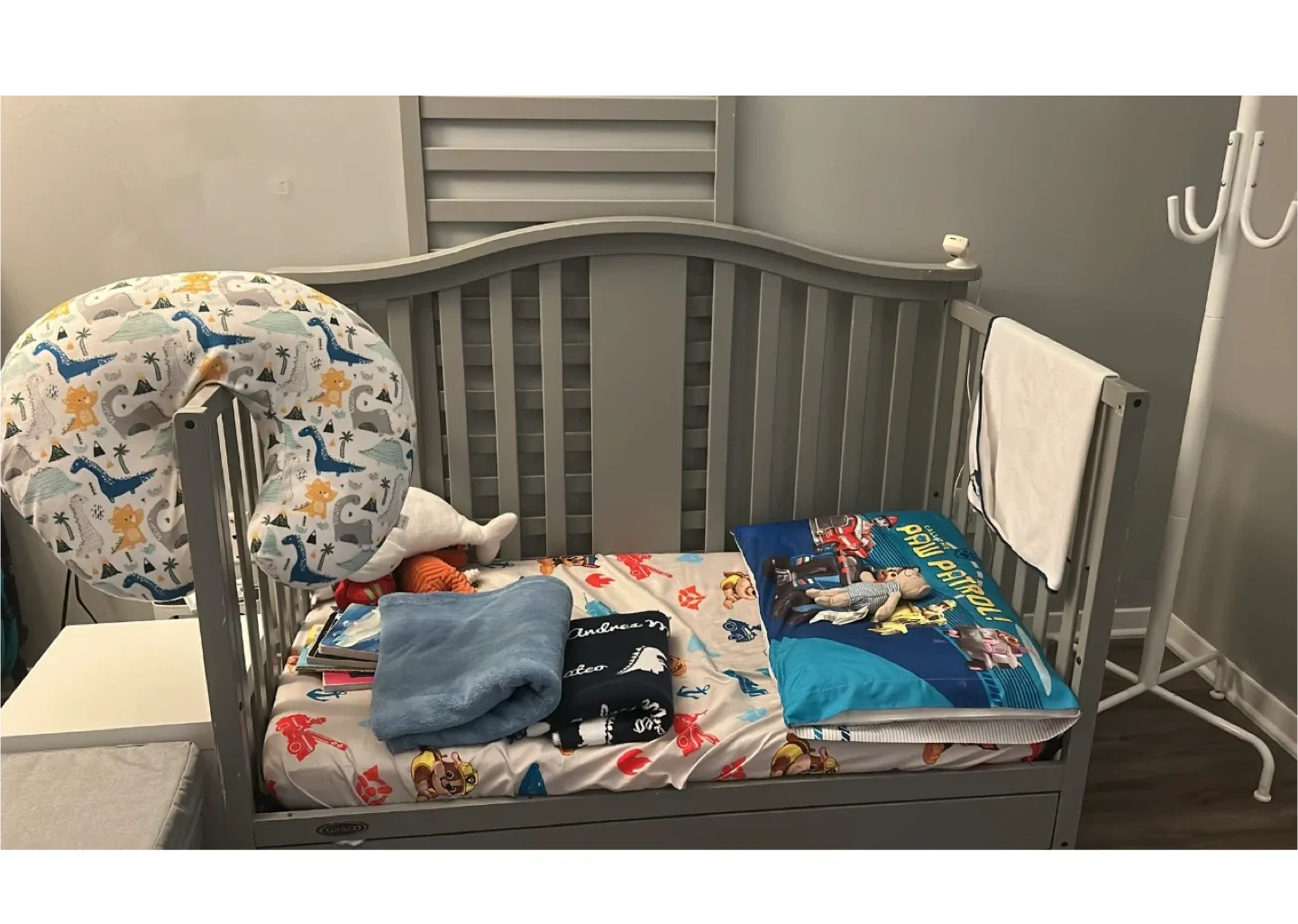 Graco Grey Crib