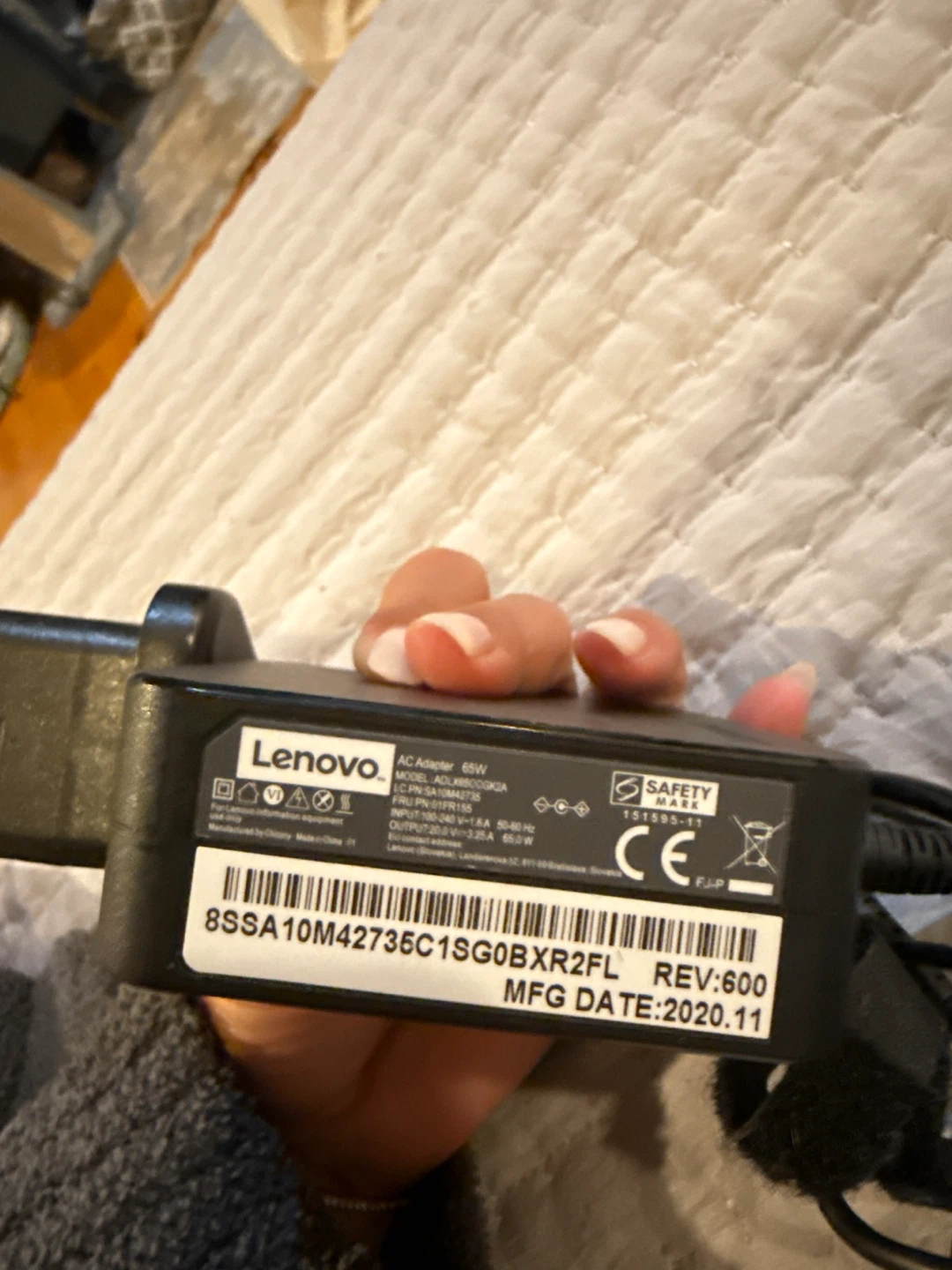Lenovo 65W AC Adapter - photo 3