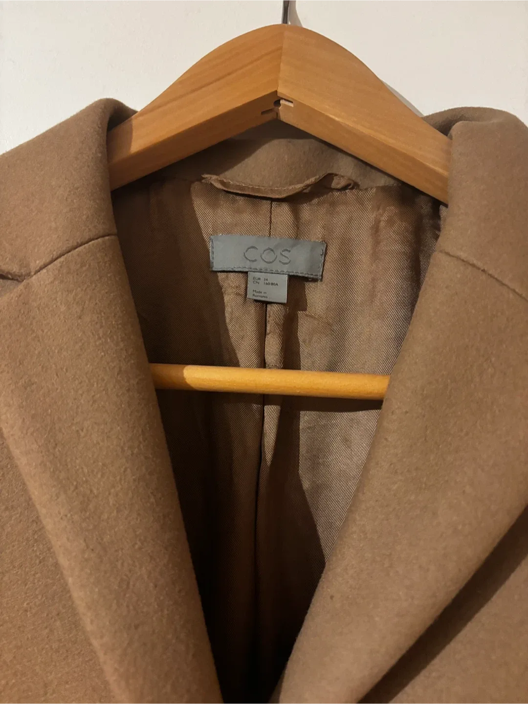 COS Wool Blend Coat, Size 34 image indicator(3)