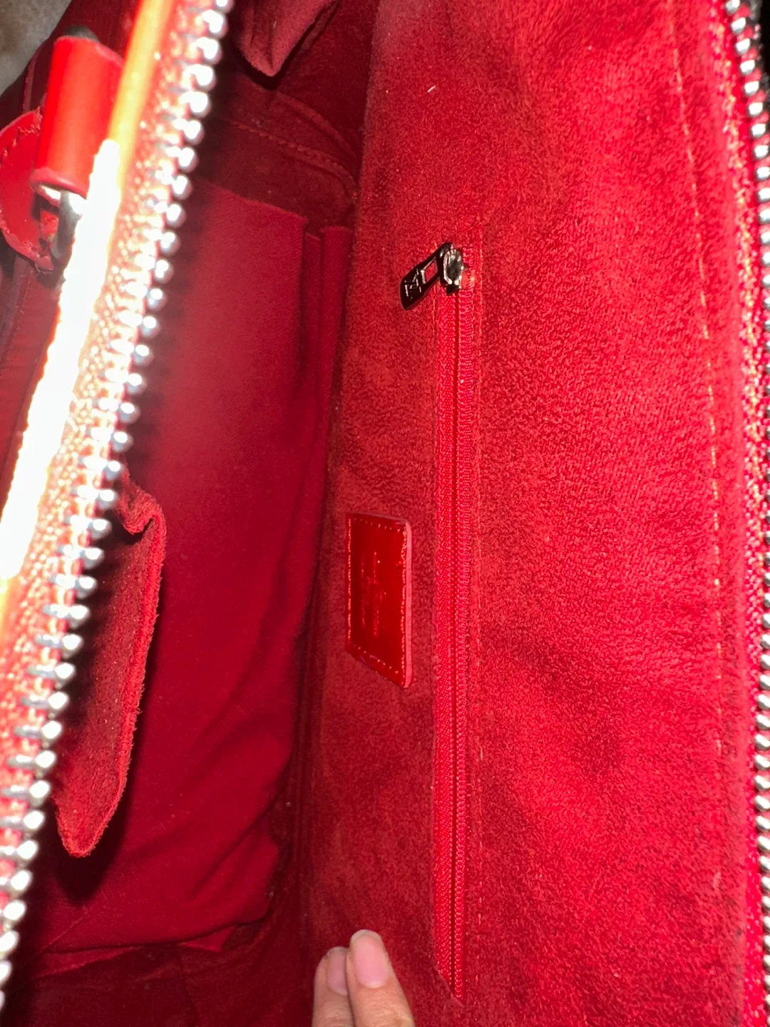 Louis Vuitton Alma PM Red Epi Leather Handbag image indicator(3)