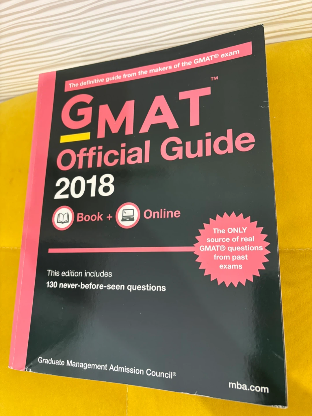 New GMAT Official Guide 2018