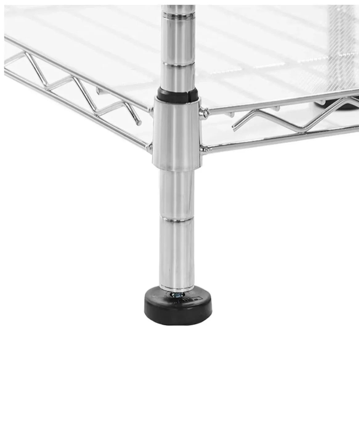 Amazon Basics Expandable Closet Organizer - Chrome image indicator(4)