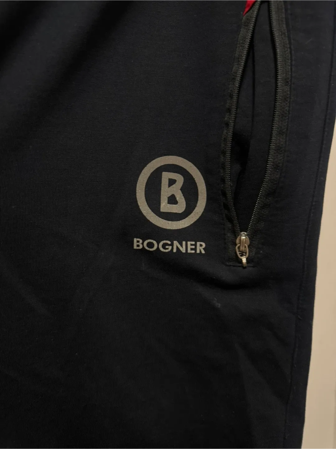 Bogner Black Track Pants - Size L