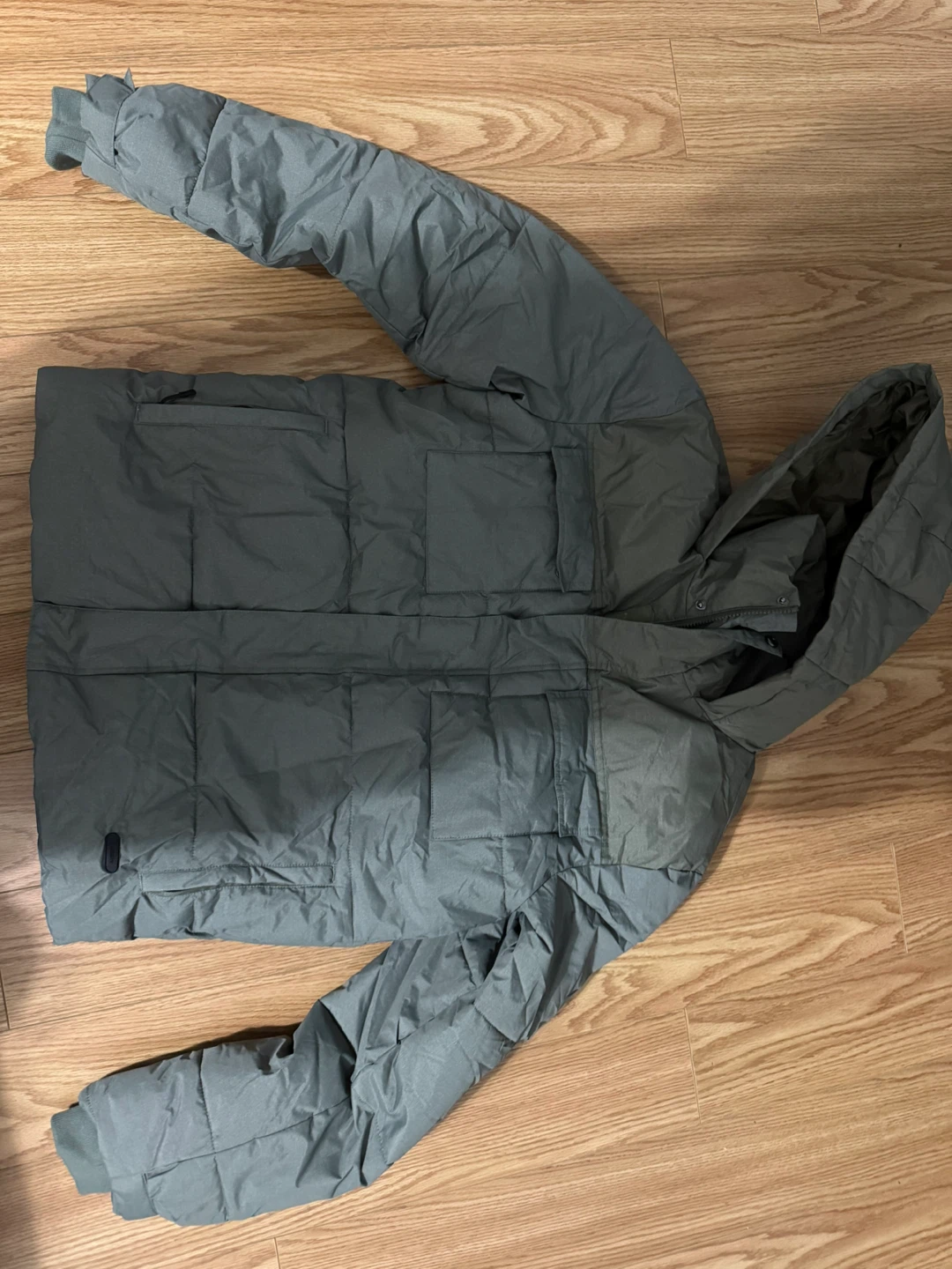 Green Puffer Jacket