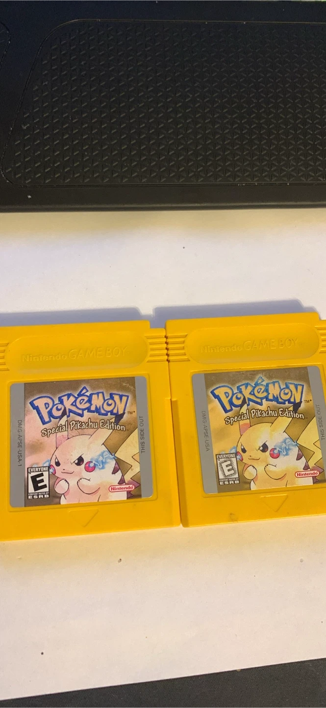 Pokemon Yellow Version - Pikachu Edition (Game Boy)