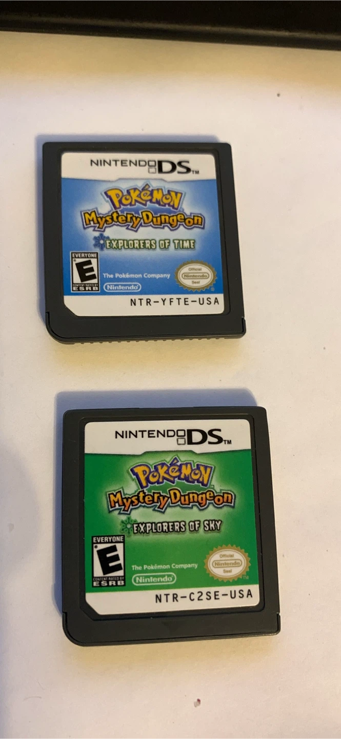 Nintendo DS Pokémon Mystery Dungeon Games