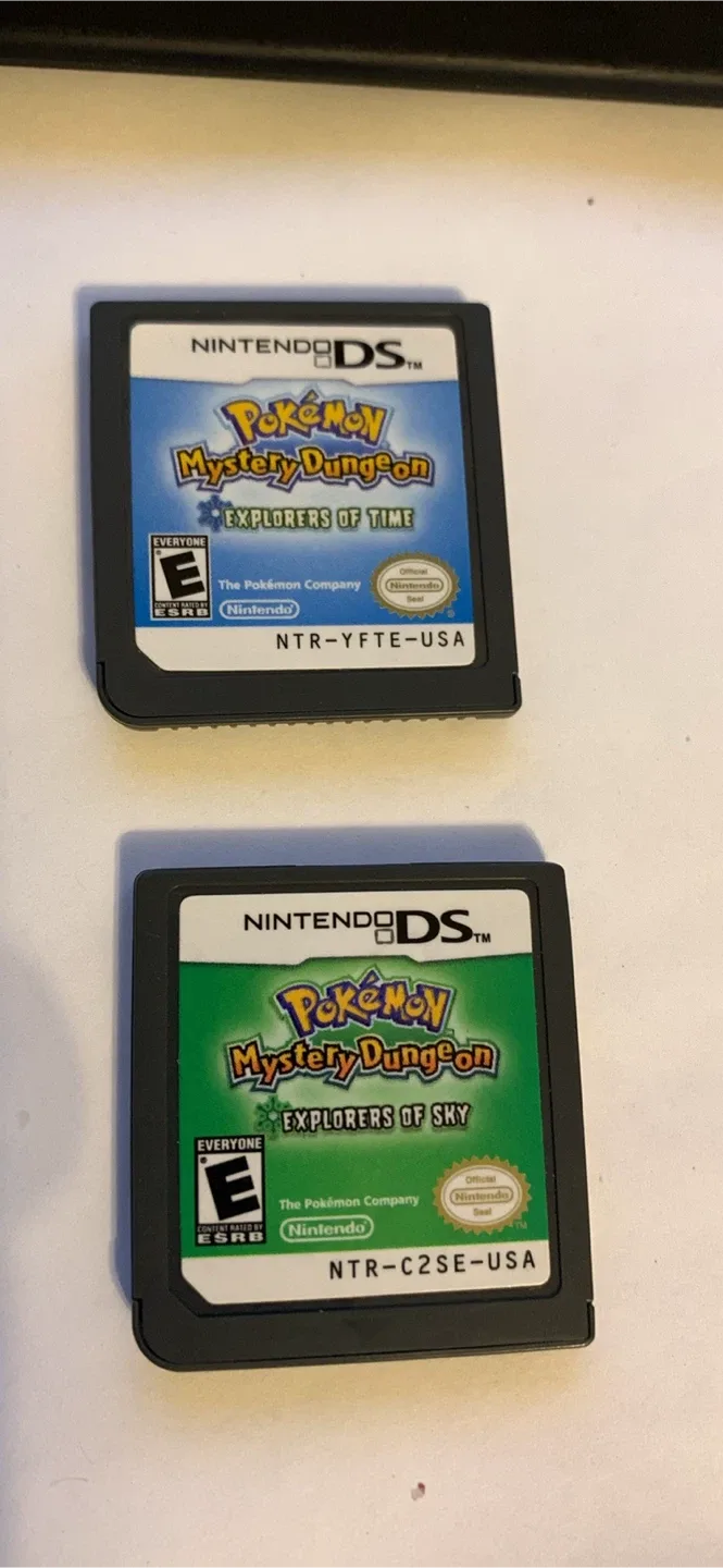 Nintendo DS Pokémon Mystery Dungeon Games thumbnail