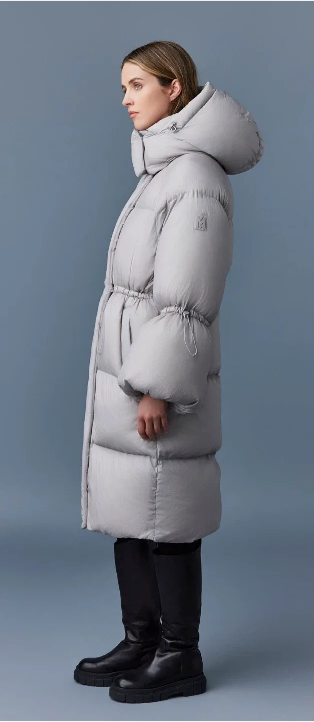 Mackage Lenzi Puffer Coat - XL - Light Grey image indicator(6)