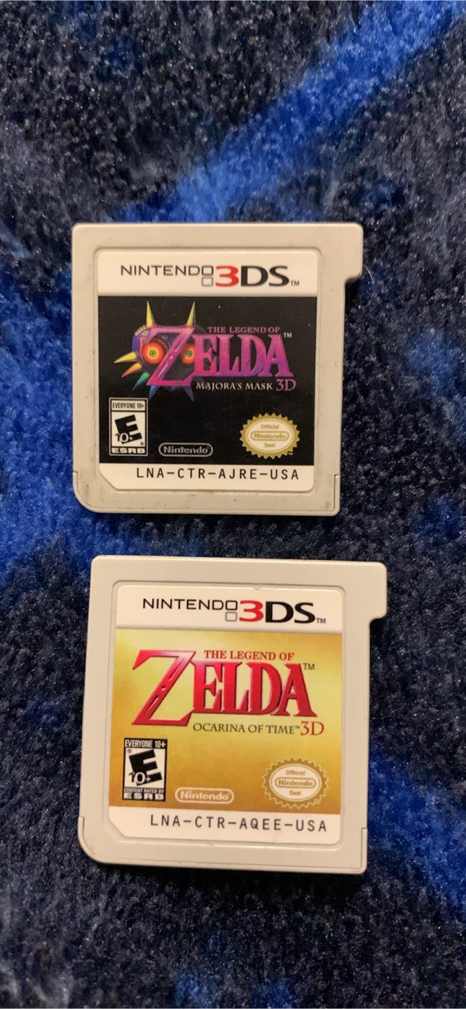 Nintendo 3DS Zelda Games: Majora's Mask & Ocarina of Time