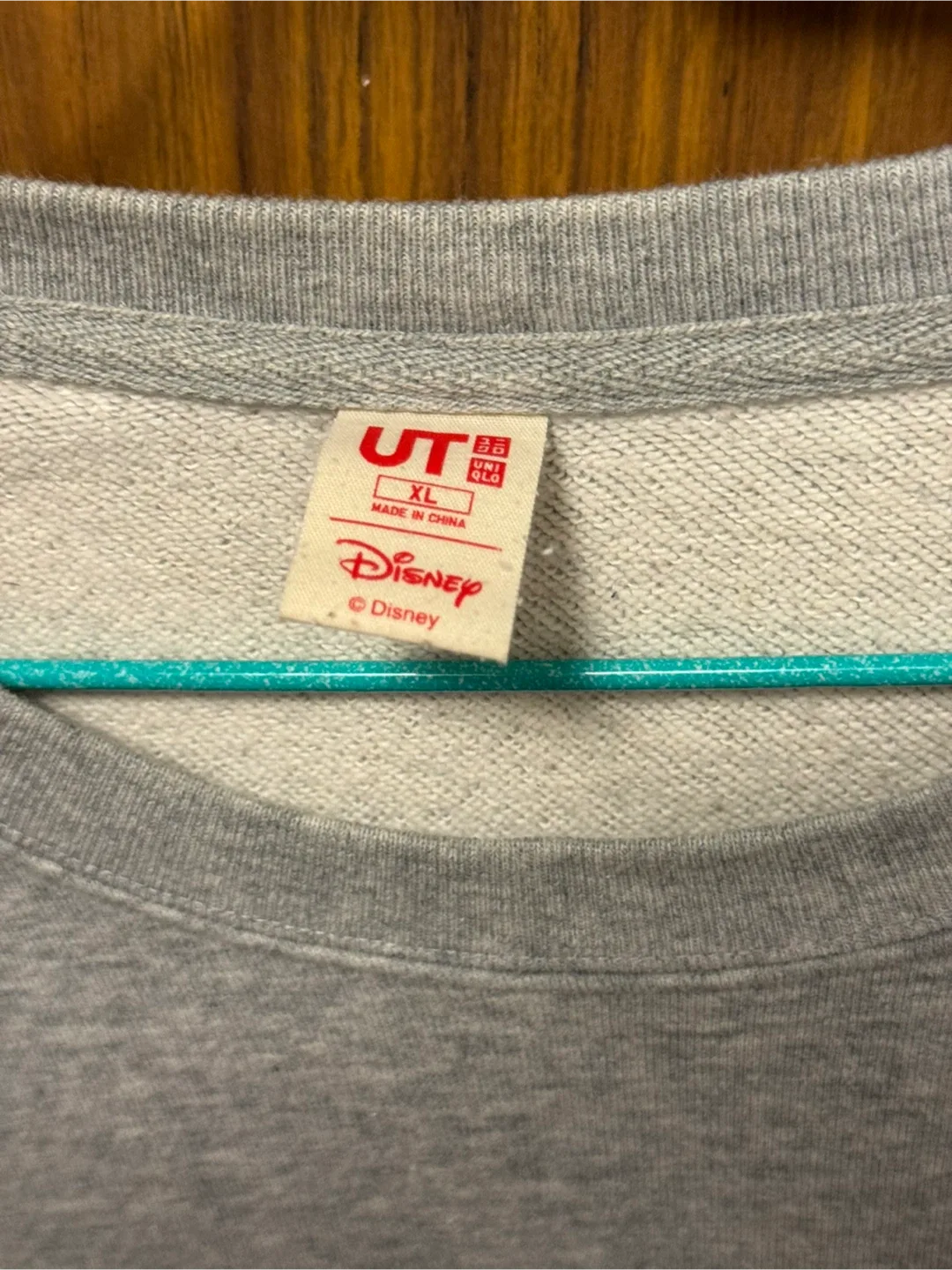 Disney x Uniqlo Grey Mickey Mouse Sweatshirt - XL image indicator(2)