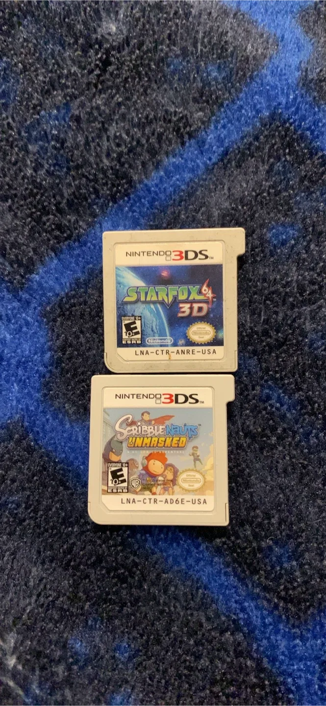 Nintendo 3DS Games: StarFox 64 3D & Scribblenauts Unmasked thumbnail