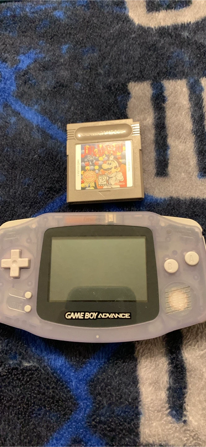 Game Boy Advance & Dr. Mario Game