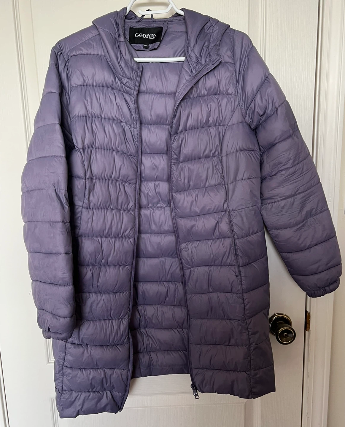 George Purple Puffer Jacket - Size M - only for 20$