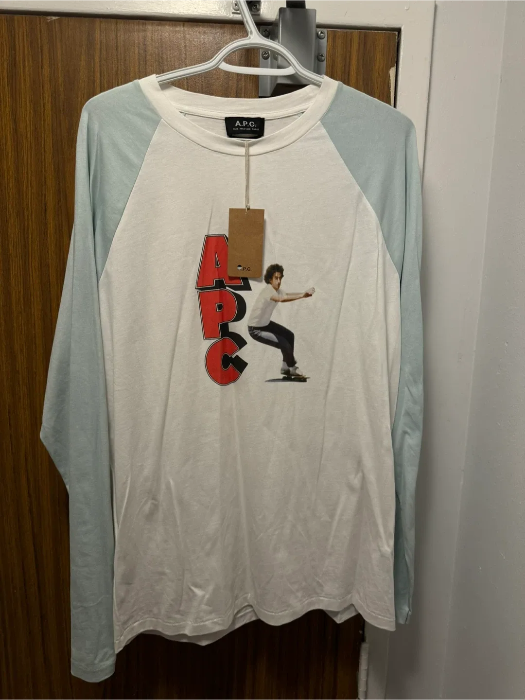 A.P.C. Clarence Long Sleeve T-shirt - Size L