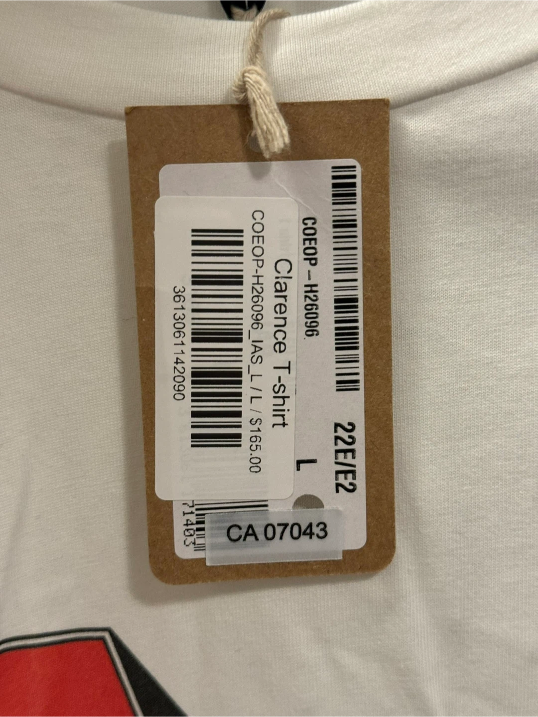 A.P.C. Clarence Long Sleeve T-shirt - Size L - photo 2