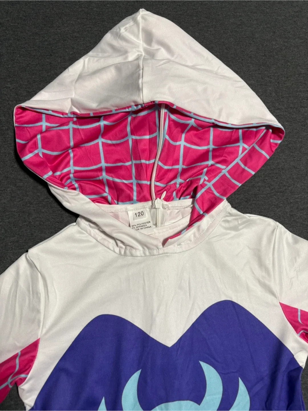 VGUC Ghost Spider-Gwen leotard style costume image indicator(2)