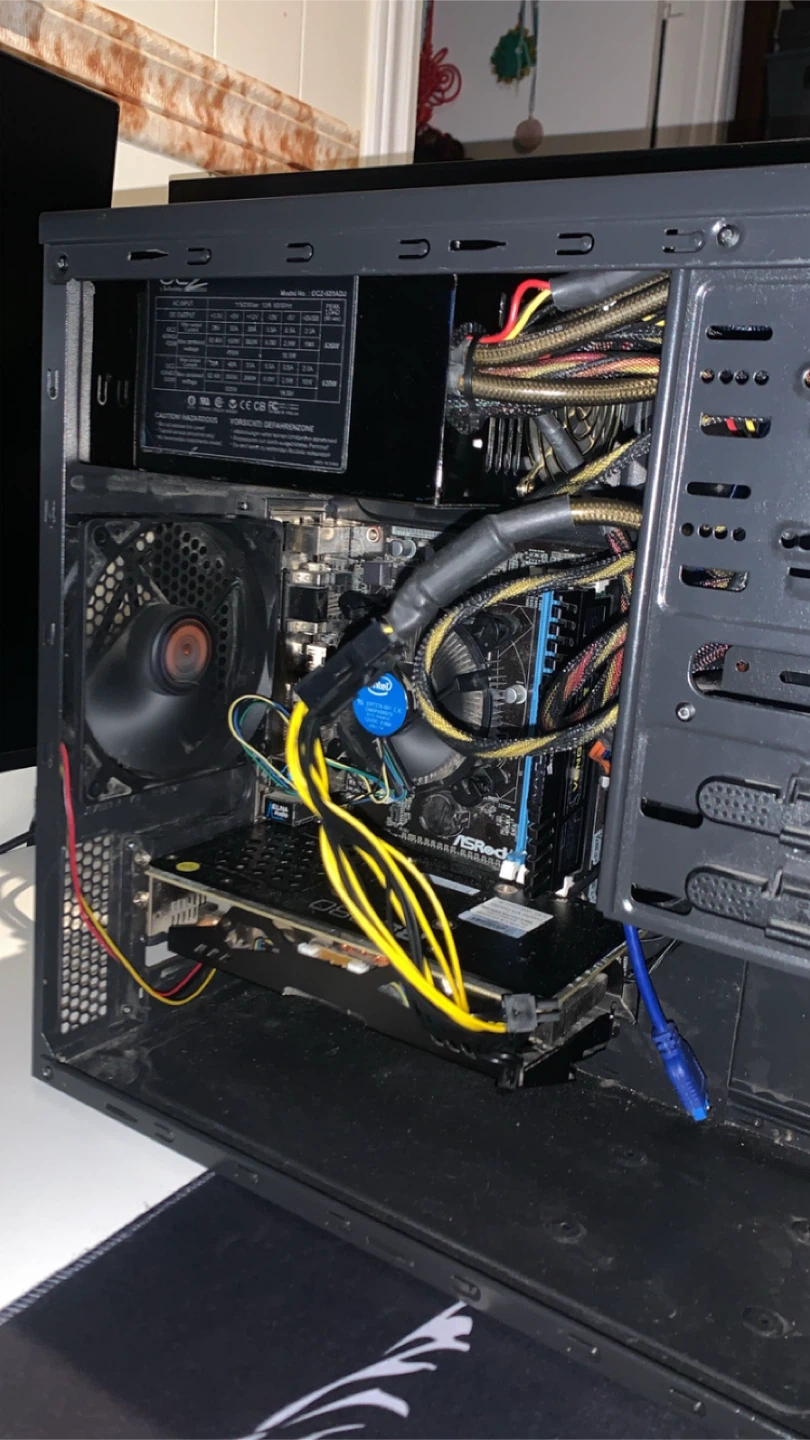 Custom PC with Cougar Case & ASRock Motherboard