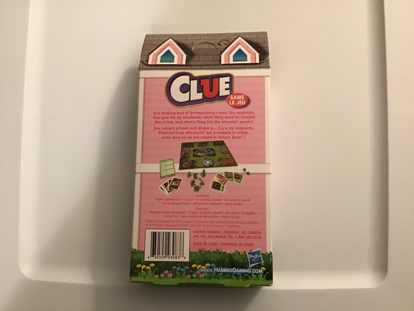 🤩Travel Size Clue: Garden Party Mystery Board Game - photo 2