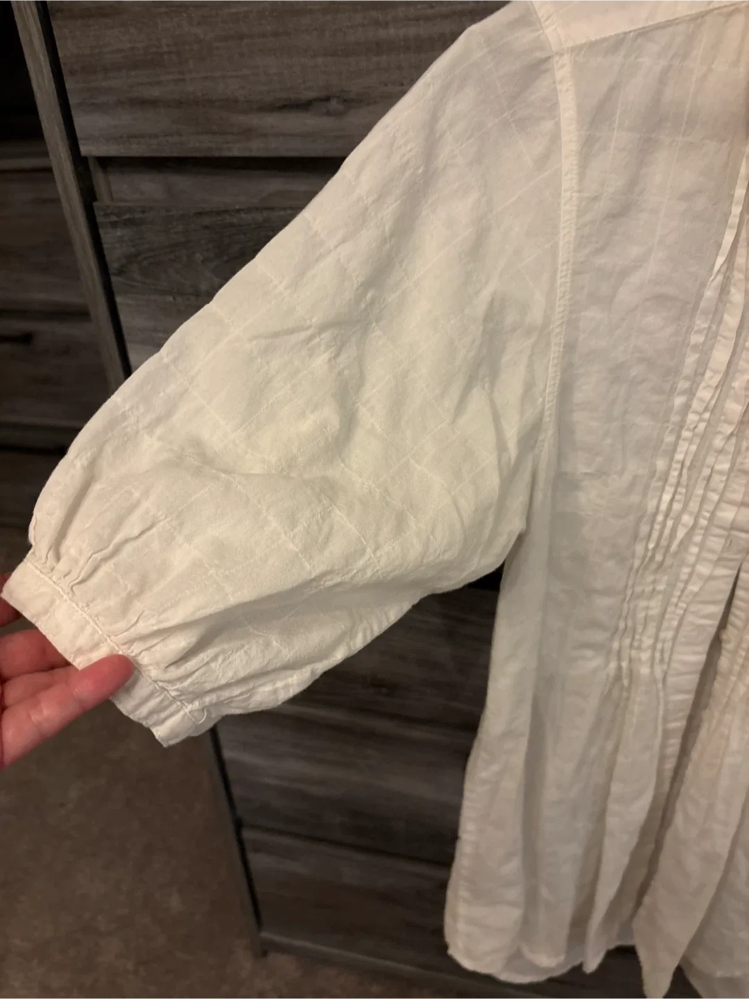 Levi's White Blouse - Size XS image indicator(4)