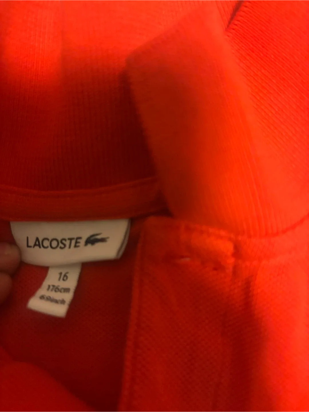 Lacoste Polo Shirt - Size 16 (Youth) image indicator(3)