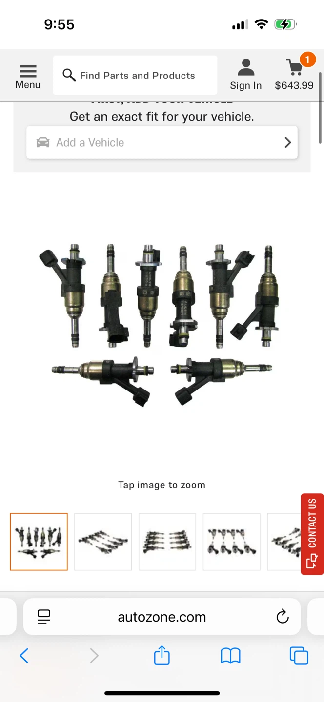 AUS Remanufactured Fuel Injector 56240-8N