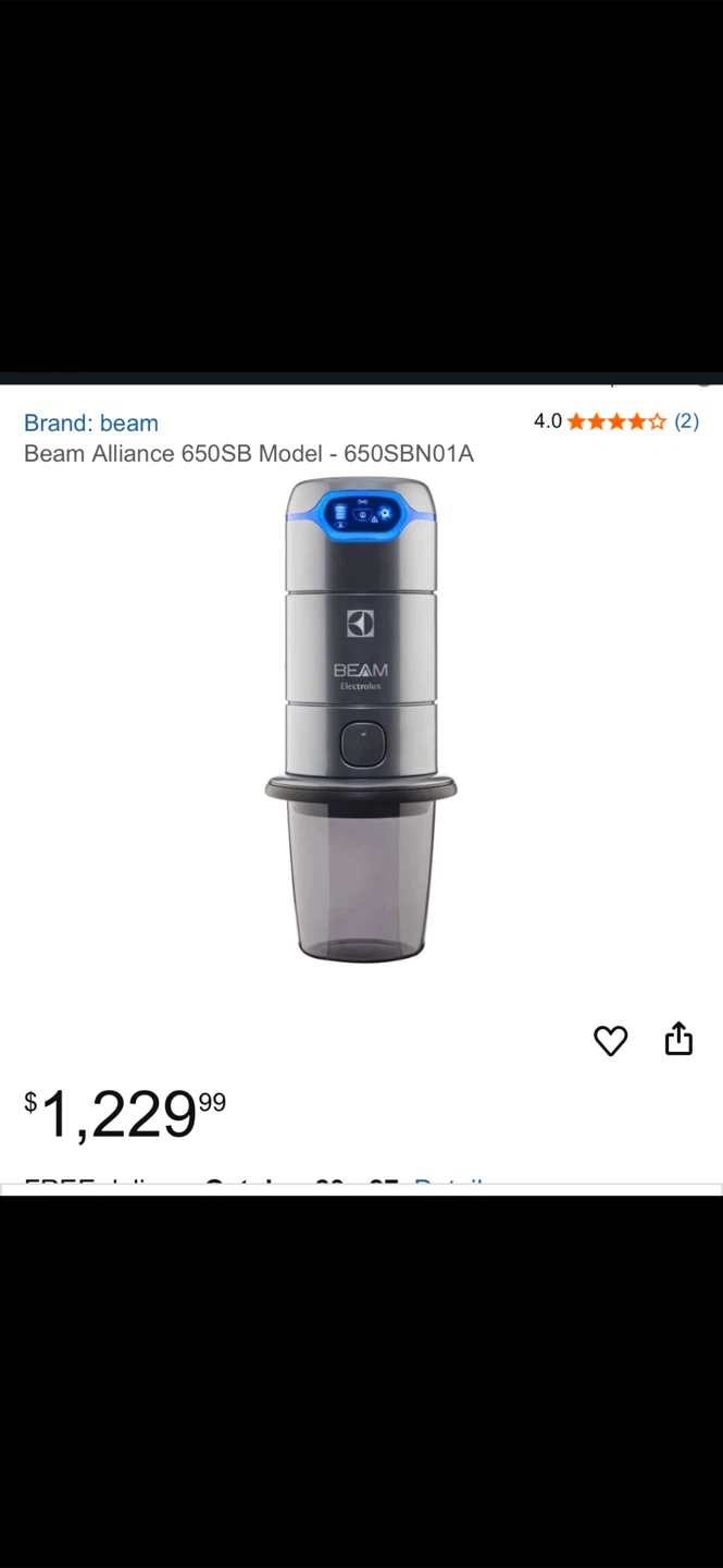 Beam Alliance 650SB Central Vacuum - photo 4