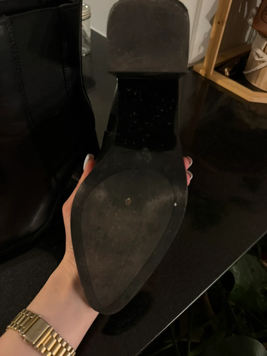 Black Ankle Boots - Size 6 image indicator(3)