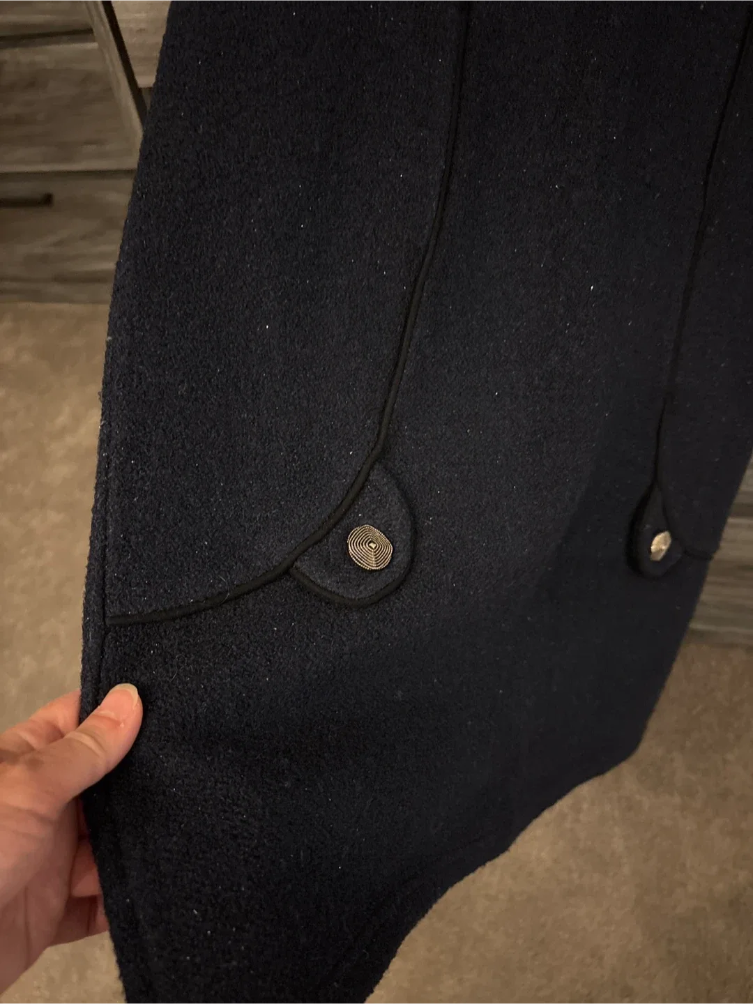 Navy Blue Short Sleeve Dress image indicator(3)