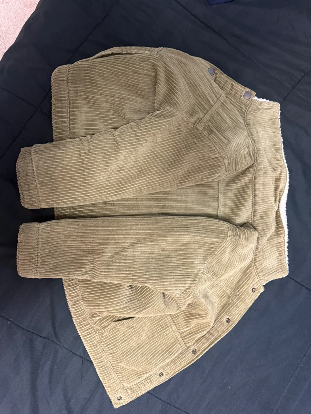 Corduroy Jacket with Sherpa Lining image indicator(2)