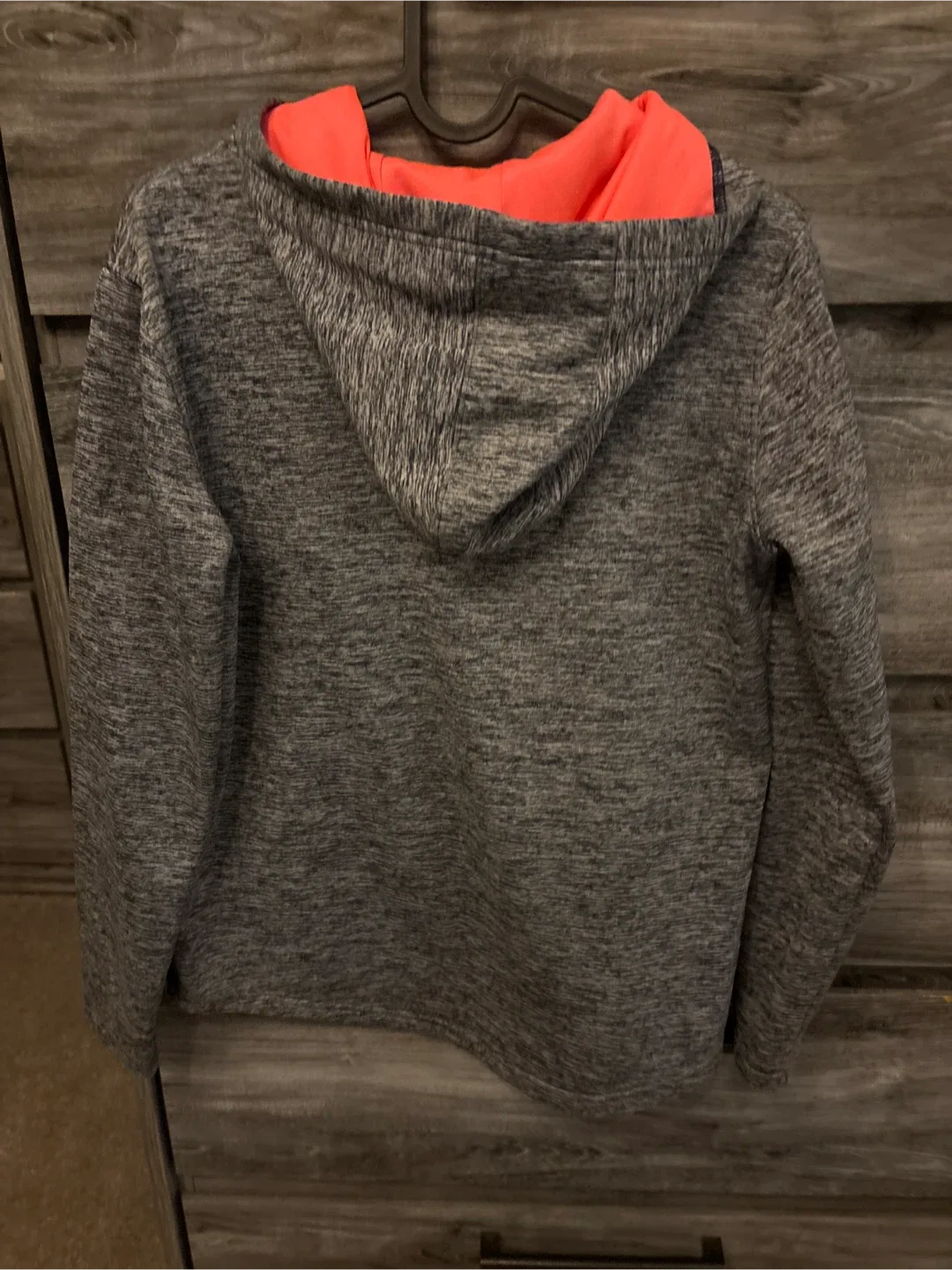 Under Armour XS ColdGear Hoodie - Grey & Orange image indicator(4)