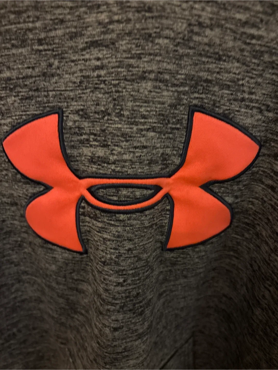 Under Armour XS ColdGear Hoodie - Grey & Orange image indicator(2)
