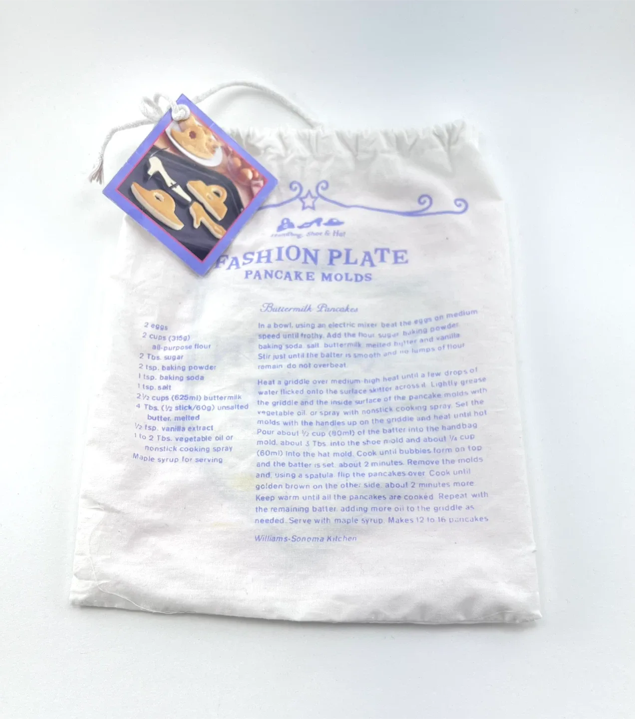 William Sonoma pancake fashion molds image indicator(2)