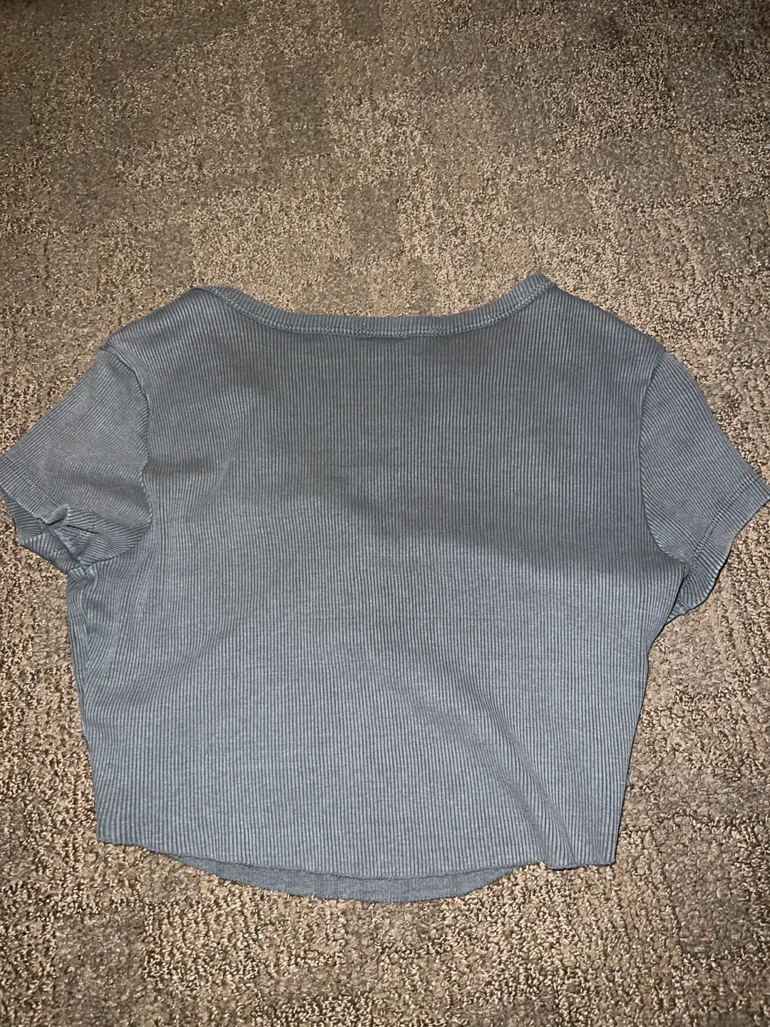 Garage Gray Ribbed Top image indicator(2)