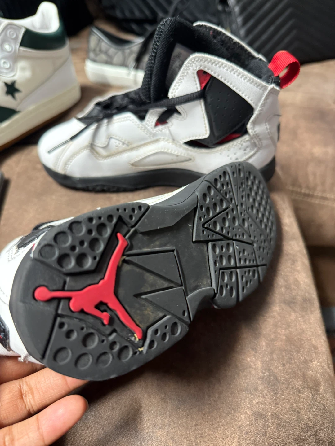 Air Jordan 7 Retro Toddler Shoes - Size 13C - photo 4