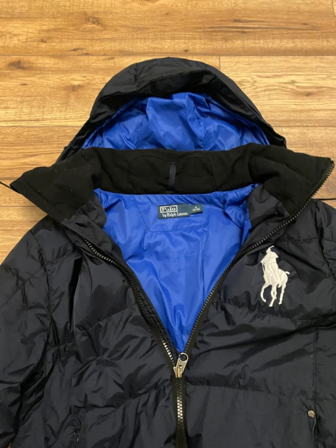 Vintage Polo Ralph Lauren Big Pony Down Puffer Jacket image indicator(5)
