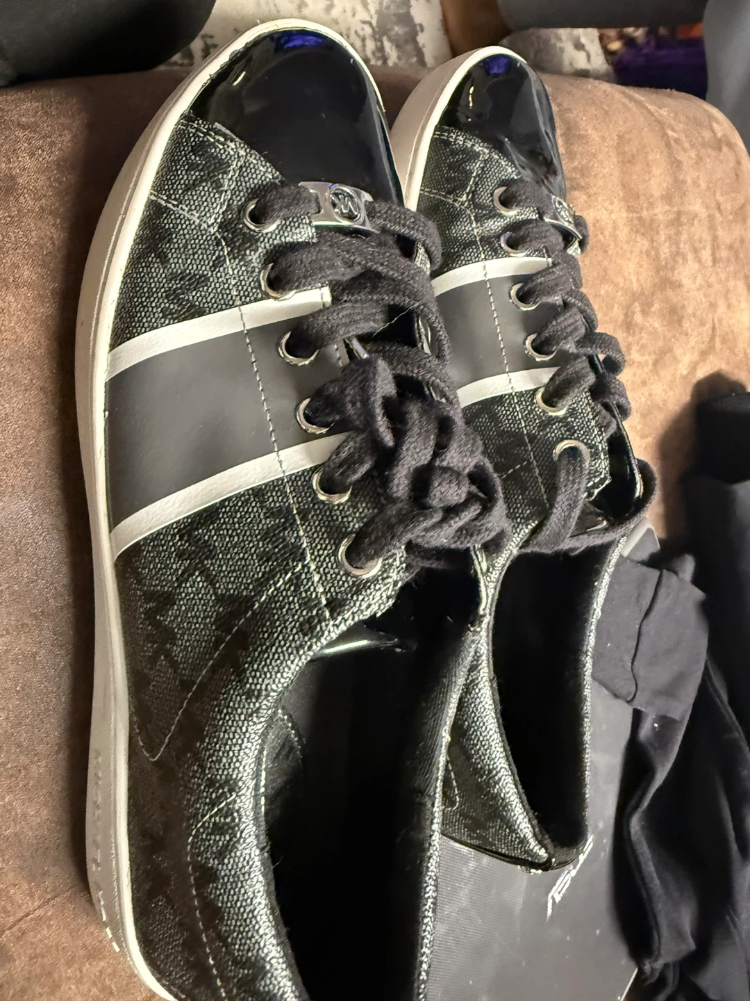 MKors Sneakers, Black & Grey size 9 - photo 2