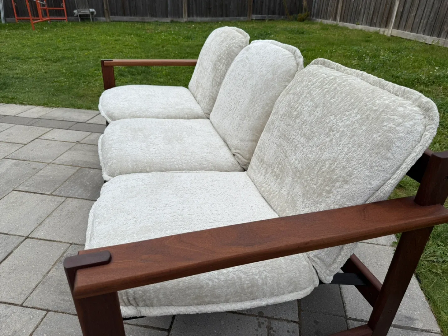 Mcm Danish Teak Sofa Fully Restored image indicator(7)
