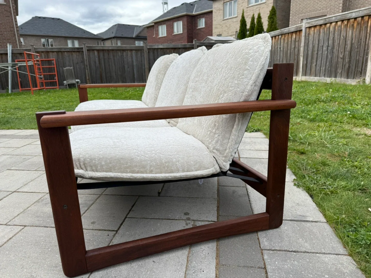 Mcm Danish Teak Sofa Fully Restored image indicator(8)