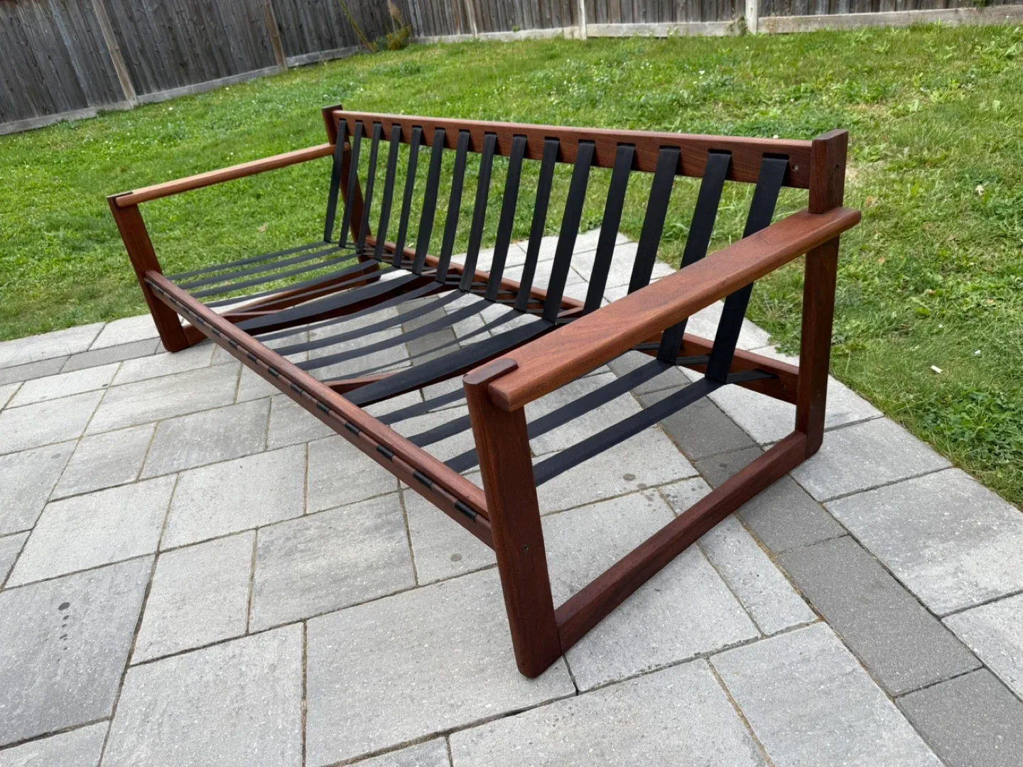 Mcm Danish Teak Sofa Fully Restored image indicator(9)