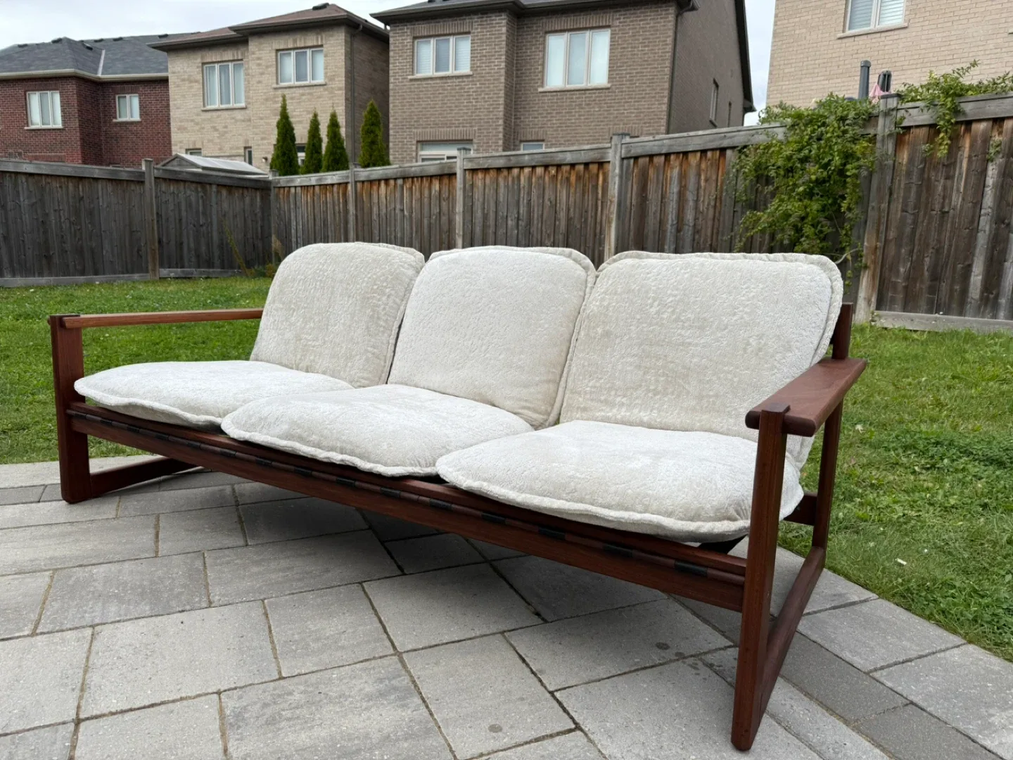 Mcm Danish Teak Sofa Fully Restored image indicator(10)