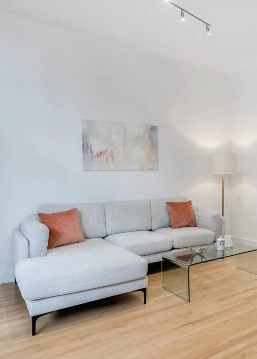 Light Gray Sectional Sofa image indicator(3)