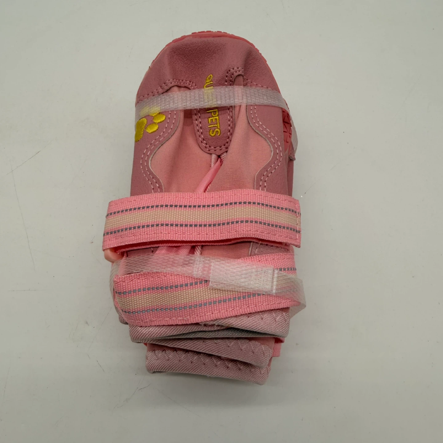Brand New QUMY Pink Dog Boots – Size 6 (Set of 4) - photo 2