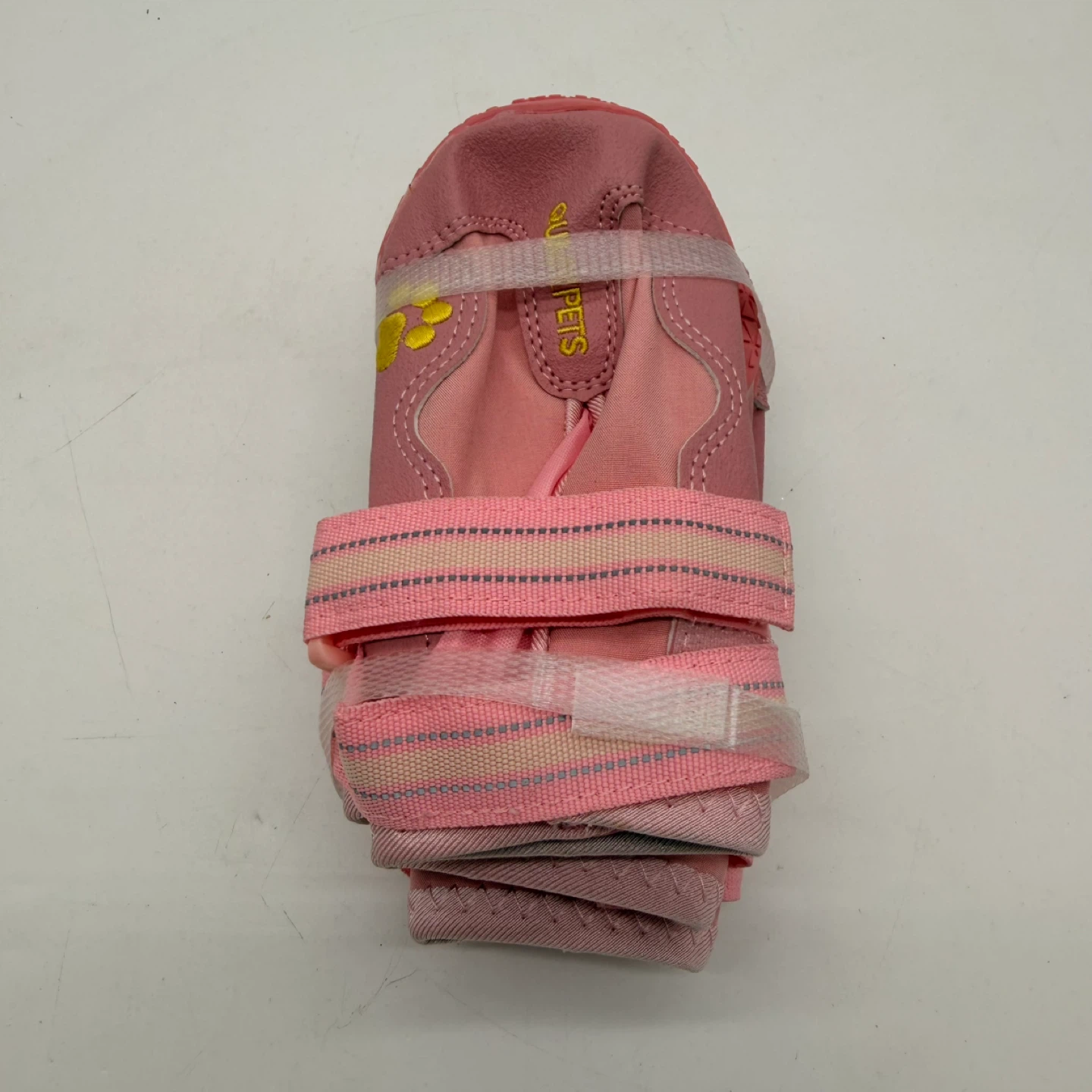 Brand New QUMY Pink Dog Boots – Size 6 (Set of 4) - photo 3