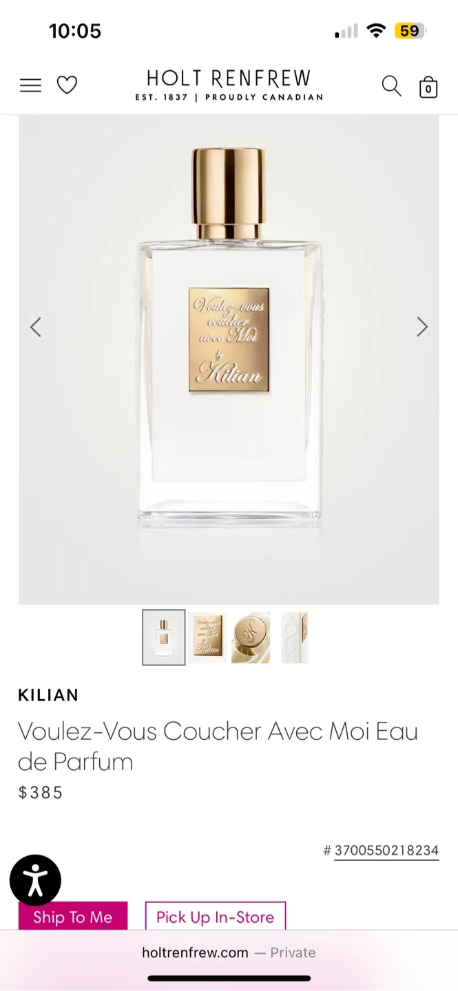 (Retail $435)New Kilian Sacred Wood Eau de Parfum 50ml image indicator(8)