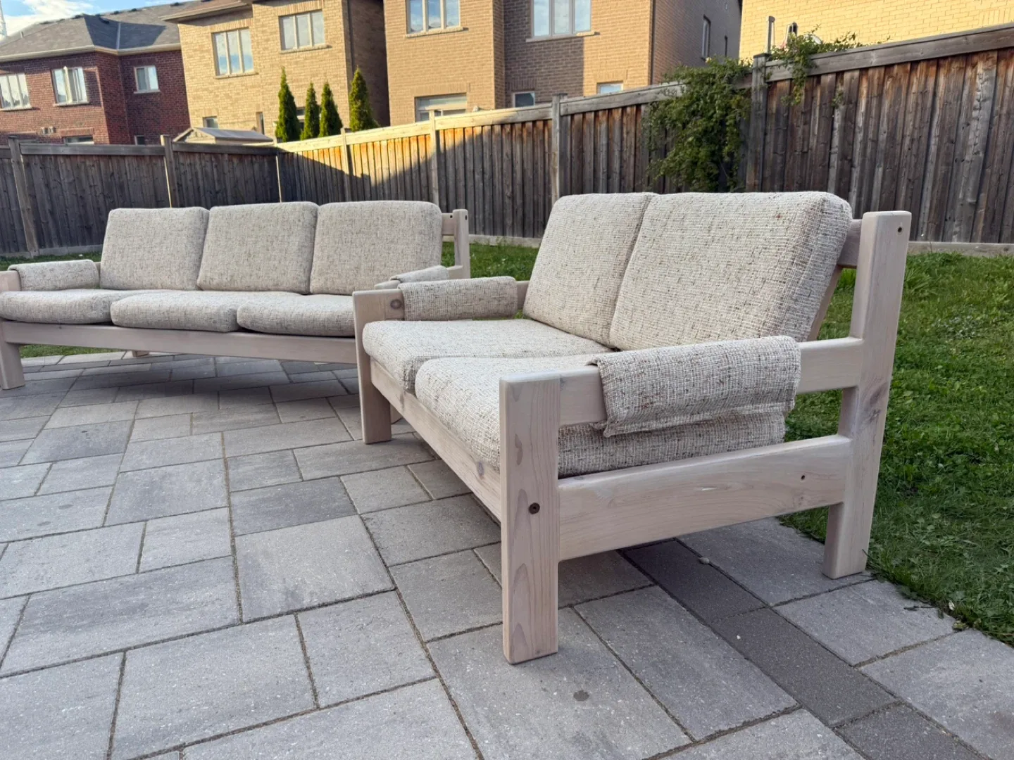 Mcm Sofa Set - 3 Piece fully Restored image indicator(7)