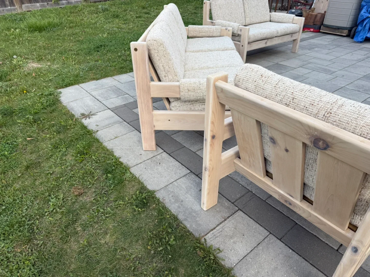 Mcm Sofa Set - 3 Piece fully Restored image indicator(9)