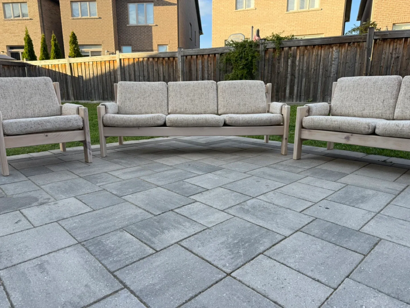 Mcm Sofa Set - 3 Piece fully Restored image indicator(10)